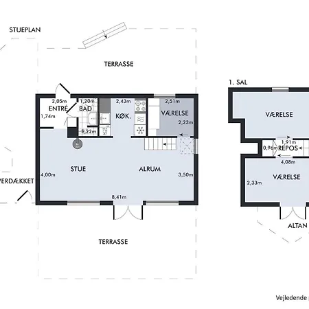 Tatil Evi Charming, Well-Maintained Holiday On Two Levels Home Near Ebeltof Ebeltoft